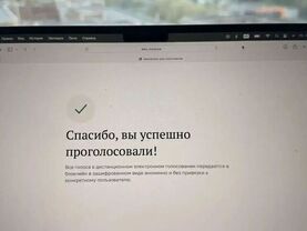 Елена Цунаева отдала голос в Петербурге, используя дистанционный способ