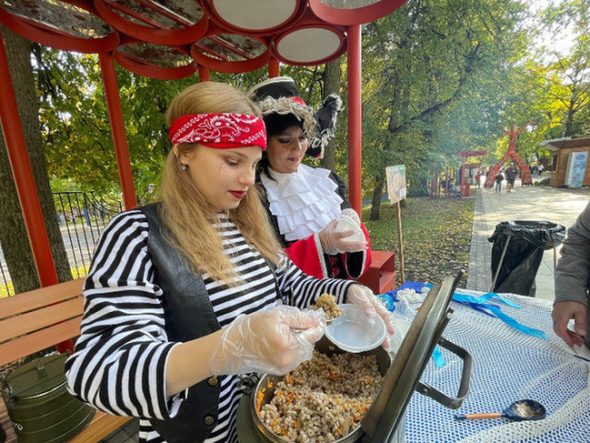 Гастрономический калейдоскоп на Празднике каши в Пензе